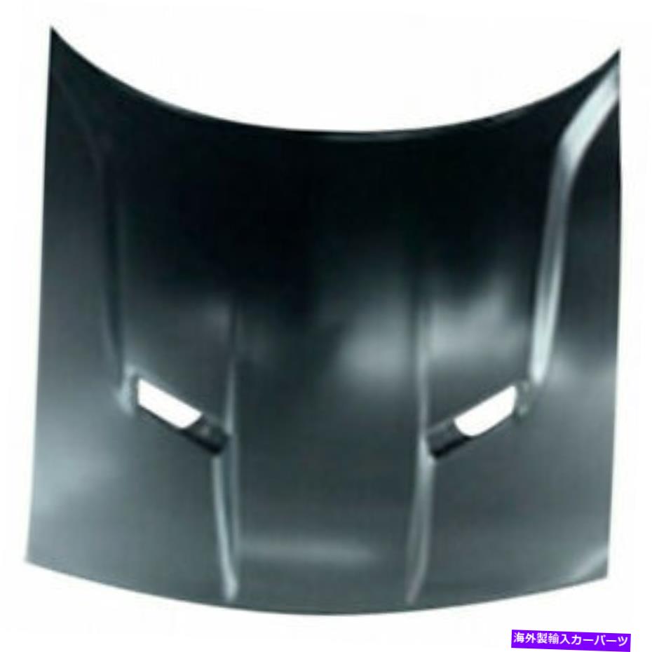 フードベントトリム Dodge Challenger 2015-2022フードパネルアセンブリ|デュアルスクープ|アルミニウム For Dodge Challenger 2015-2022 Hood Panel Assembly | Dual Scoop | Aluminum【並行輸入品】