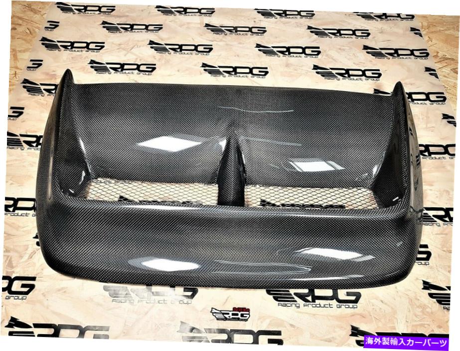 フードベントトリム RPGメッシュグリルリバースカーボンフードスクープ用のインストールサービス RPG Mesh Grill installed service for Reverse Carbon Hood Scoop【並行輸入品】