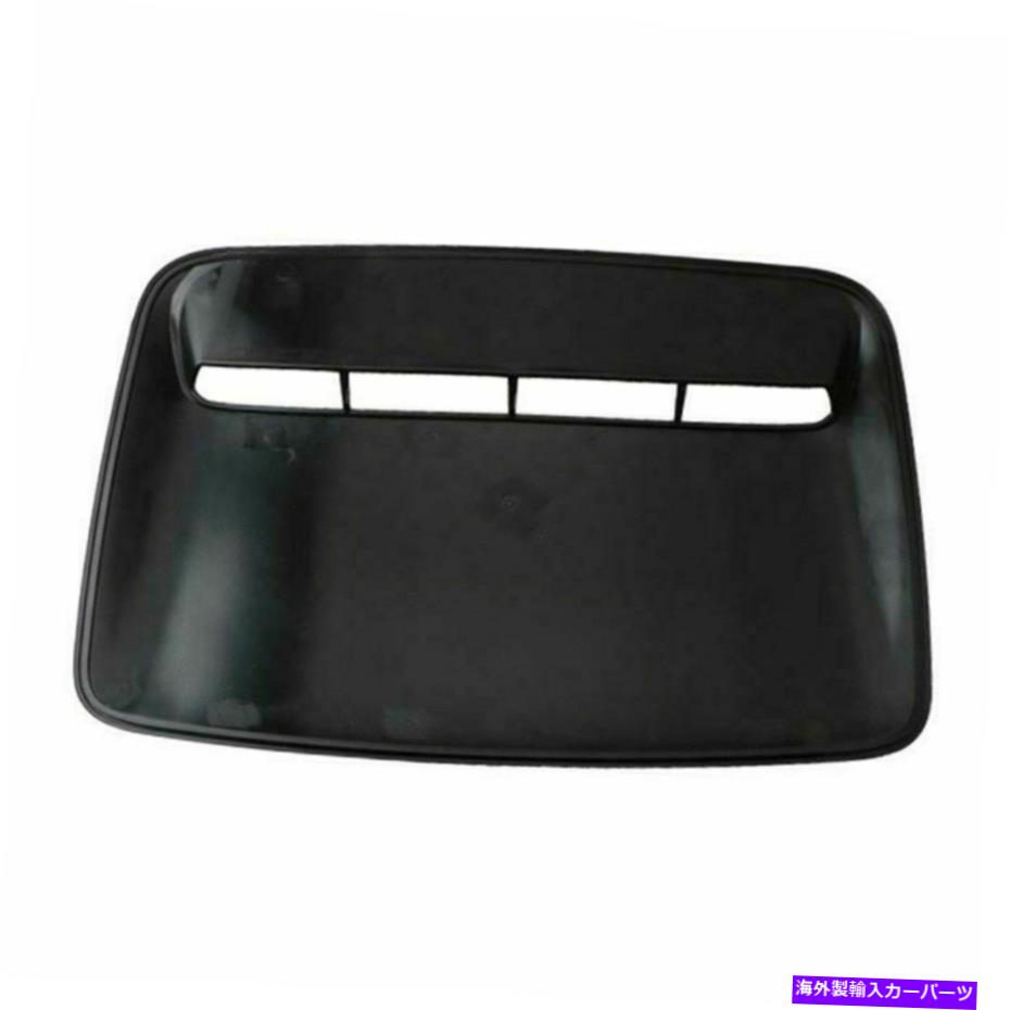 フードベントトリム カーフードベントスクープインテークフローエアカバーボンネットトリムオートスタイリング装飾ツール Car Hood Vent Scoop Intake Flow Air Cover Bonnet Trim Auto Styling Decor Tool【並行輸入品】