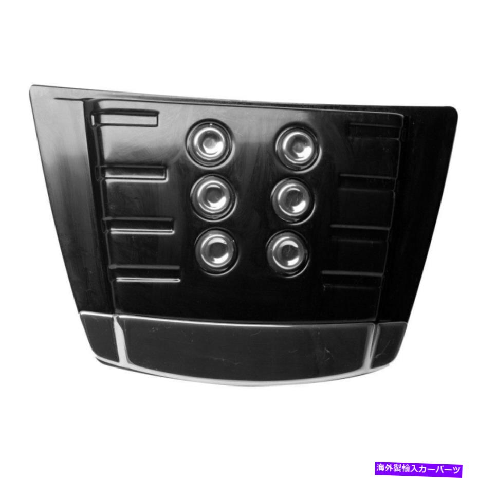 フードベントトリム AVSポートスモークフードスクープは塗装されていません AVS Port Smoke Hood Scoop Unpainted【並行輸入品】