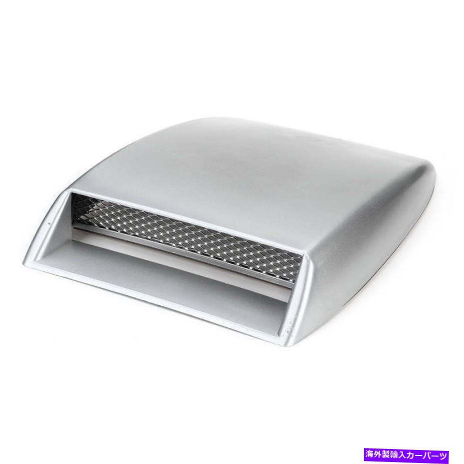 フードベントトリム ユニバーサルカーベントフード装飾偽のエアアウトレットボンネットベントカバーフードスクープ Universal Car Vent Hood Decoration Fake Air Outlet Bonnet Vent Cover Hood Scoop【並行輸入品】