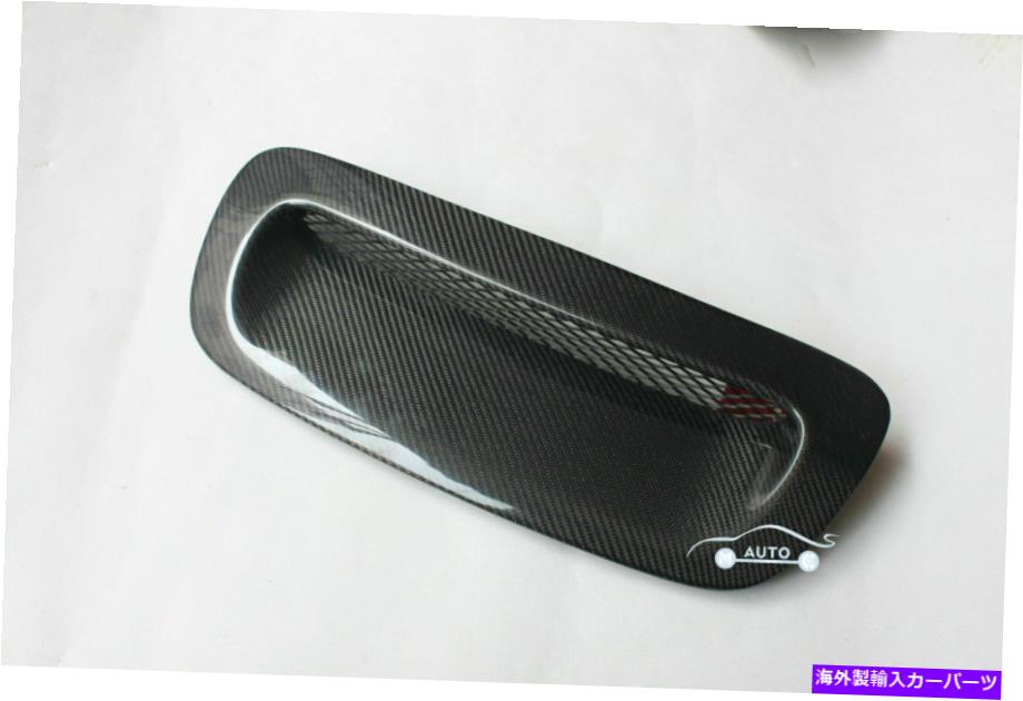 フードベントトリム MINI Cooper S R55 R56 R57 R58 R59 2007-2013用のカーボンファイバーフードスクープエアベント Carbon Fiber Hood Scoop Air Vent For Mini Cooper S R55 R56 R57 R58 R59 2007-2013【並行輸入品】