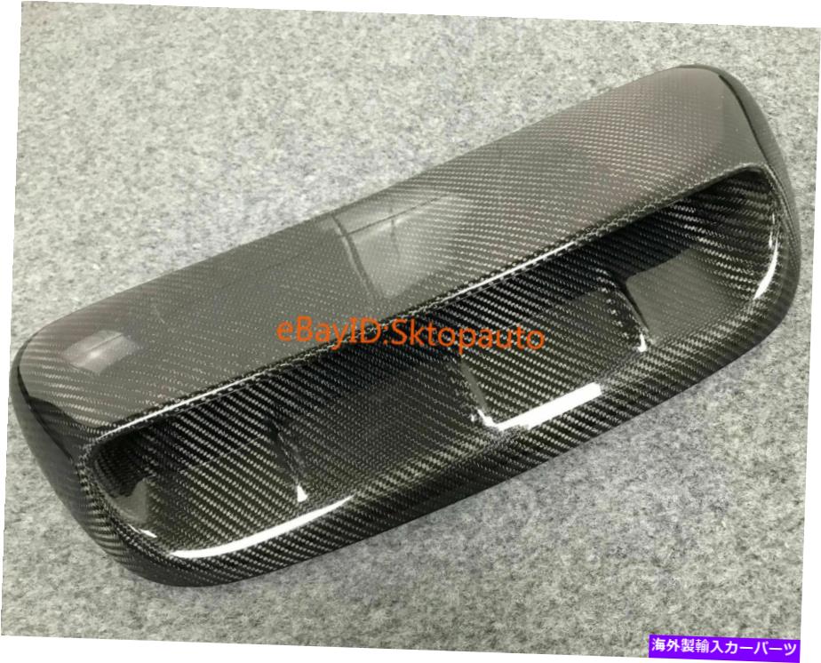 フードベントトリム カーボンファイバーフードボンネットスクープベントカバーボディキットミニクーパーS R53 2007-14 Carbon Fiber Hood Bonnet Scoop Vent Cover Body Kit For Mini Cooper S R53 2007-14【並行輸入品】
