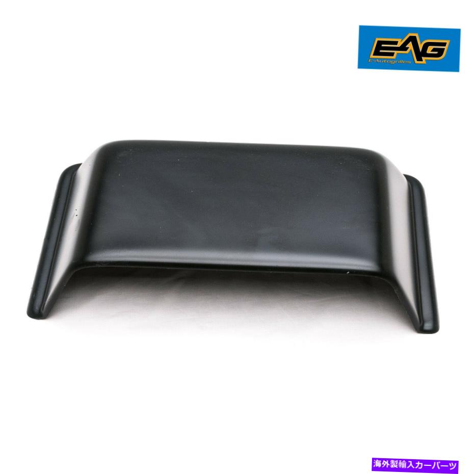 フードベントトリム Eagブラックヒーターエアベントフードスクープは98-06ジープラングラーTJに適合します EAG Black Heater Air Vent Hood Scoop Fits 98-06 Jeep Wrangler TJ【並行輸入品】