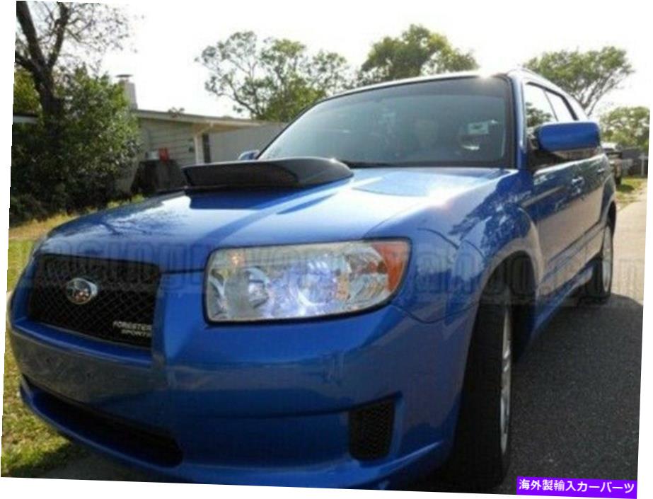 フードベントトリム Subaru 2006-2008 Forester Turbo Hood Bonnet Intake Vent Scoopに適しています Fit For Subaru 2006-2008 Forester Turbo Hood Bonnet Intake Vent Scoop【並行輸入品】