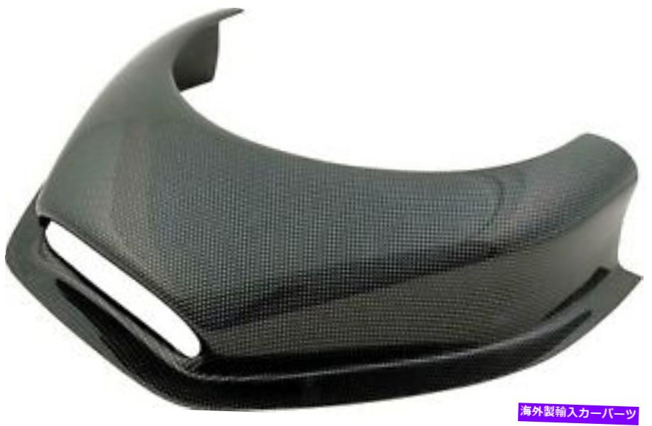 フードベントトリム オールスターパフォーマンスカーボンファイバールックプラスチックフードスクープP/N 23233 Allstar Performance Carbon Fiber Look Plastic Hood Scoop P/N 23233【並行輸入品】