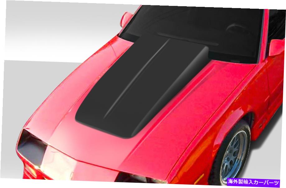 フードベントトリム ユニバーサルデュラフェックスZ28は、フードカウルスクープベントを見ています Universal Duraflex Z28 Look Hood Cowl Scoop Vent【並行輸入品】