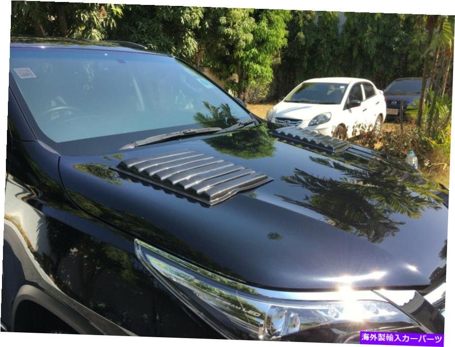 フードベントトリム トヨタ・ハイラックス・レヴォ2015-2017のボンネットスクープカバー BONNET SCOOP COVER FOR TOYOTA HILUX REVO 2015 - 2017【並行輸入品】