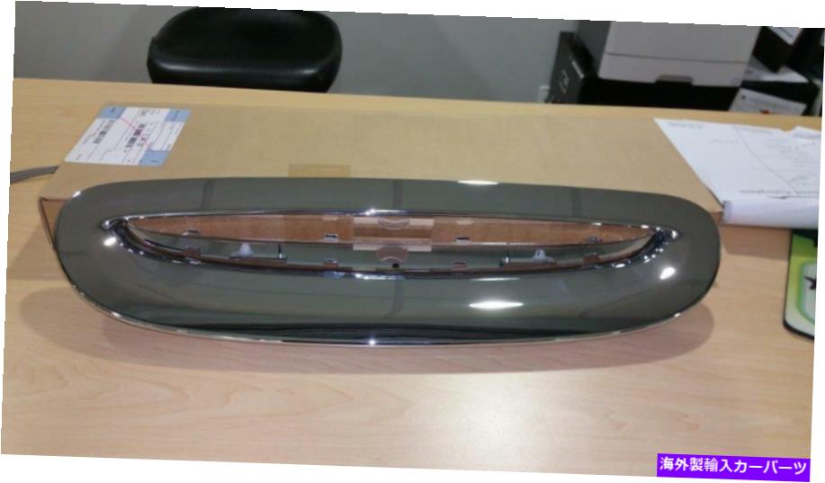 フードベントトリム ミニクーパーS F55 F56クロムフードスクープ2014-2017本物のOEM Mini Cooper S F55 F56 Chrome Hood Scoop 2014-2017 Genuine OEM【並行輸入品】｜Us Custom Parts Shop USDM