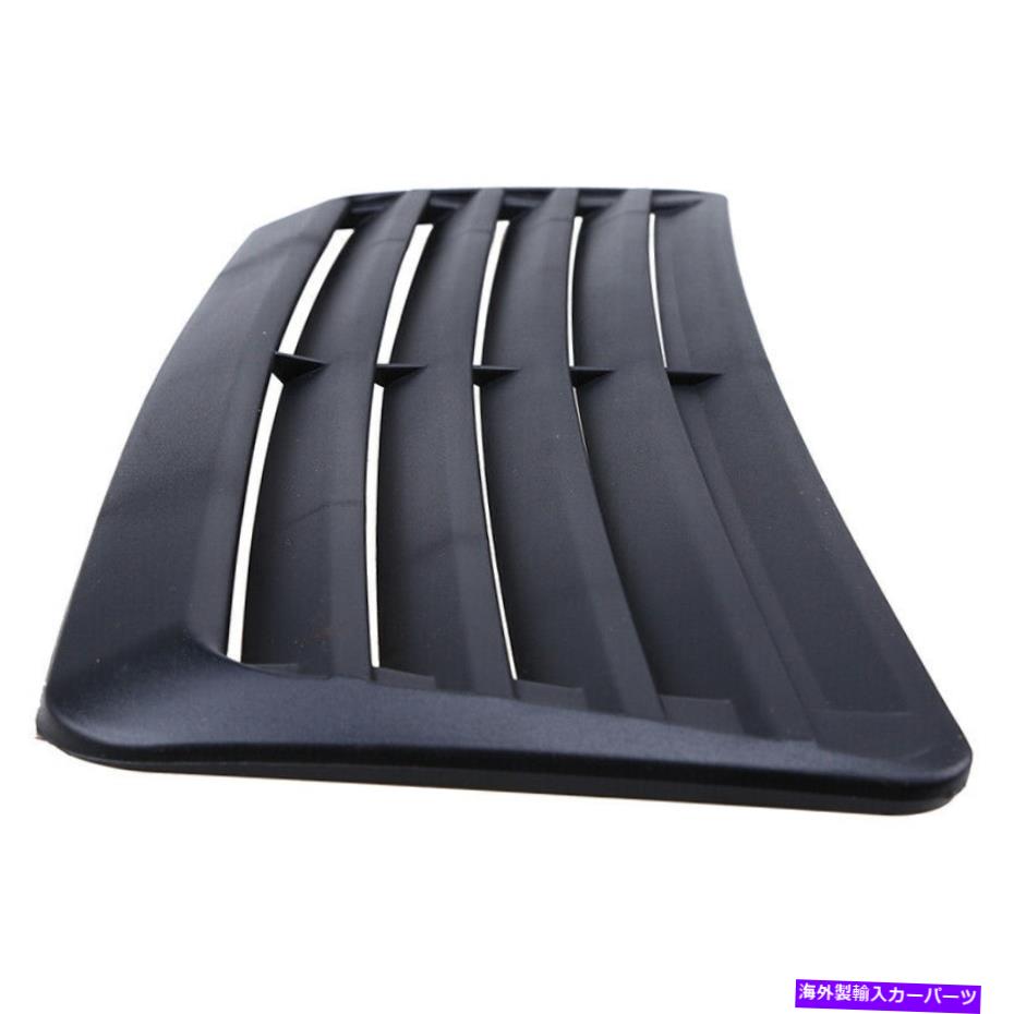 フードベントトリム エアフローインテークフード腹筋装飾スクープベントボンネットトリムカバーユニバーサルカー Air Flow Intake Hood ABS Decorative Scoop Vent Bonnet Trim Cover Universal Car【並行輸入品】