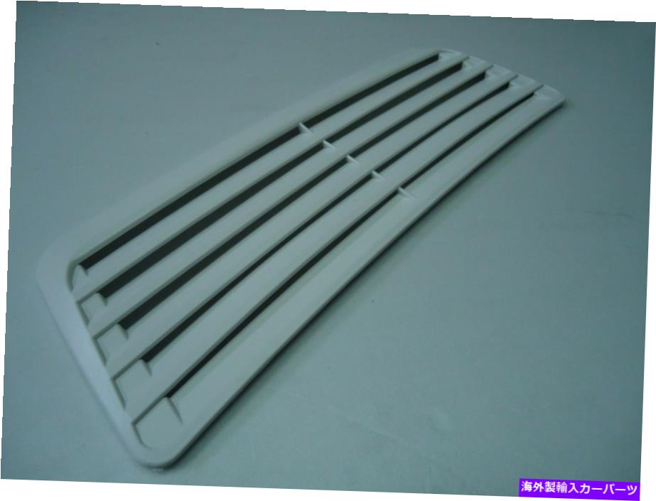 フードベントトリム 車フードルーフエアフロースクープデコレーションベントカバーマットホワイトxワンピース CAR HOOD ROOF AIR FLOW SCOOP DECORATION VENT COVER MATTE WHITE X ONE PIECE【並行輸入品】 48,576円