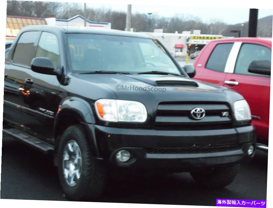 フードベントトリム 2000-2013 MrhoodscoopによるToyota Tundraのフードスクープ未塗装HS009 2000-2013 Hood Scoop for Toyota Tundra By MrHoodScoop UNPAINTED HS009【並行輸入品】