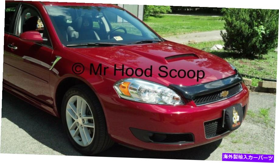 フードベントトリム 1994-2013 Mrhoodscoopによるシボレーインパラのフードスクープ未塗装HS009 1994-2013 Hood Scoop for Chevy Impala by MrHoodScoop UNPAINTED HS009【並行輸入品】