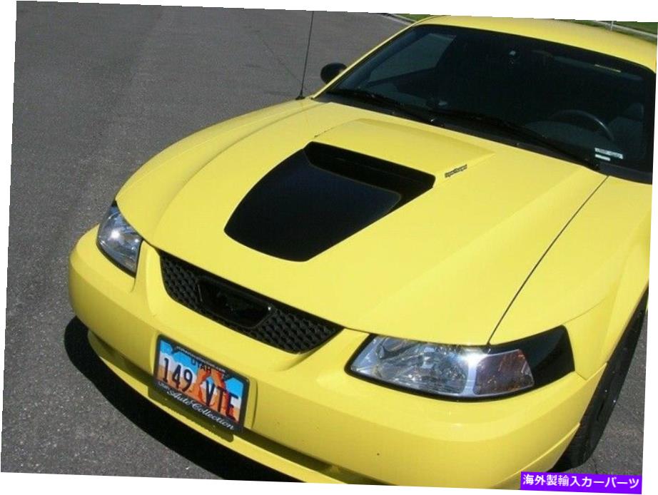 フードベントトリム 1999-2004 Ford Mustang Hood Scoop Stripe Vinyl Decal 2000 2001 2004 FITS GT 1999-2004 FORD MUSTANG HOOD SCOOP STRIPE VINYL DECAL 2000 2001 2003 2004 FITS GT【並行輸入品】