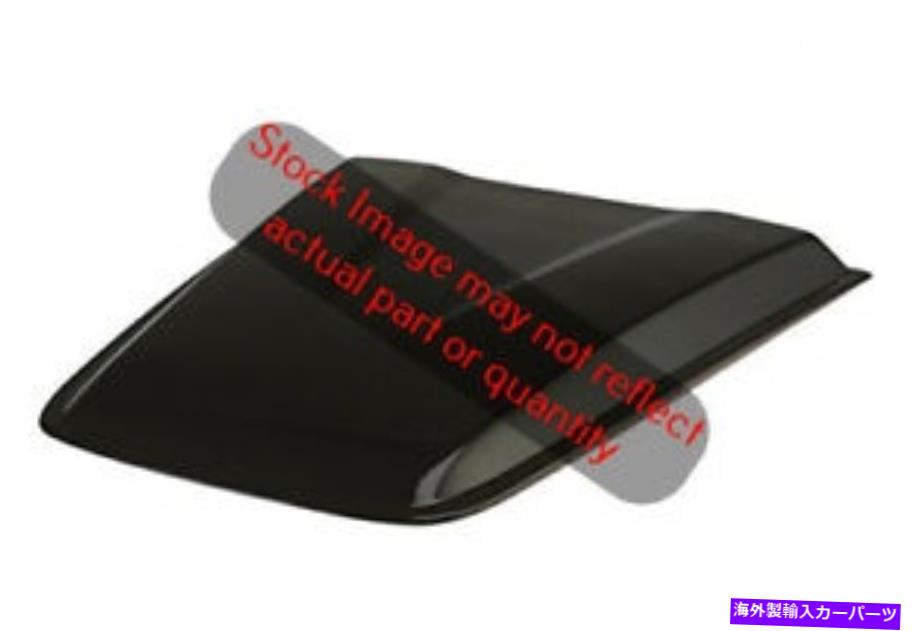 フードベントトリム Auto VentshadeAVS80005トラックカウル誘導フードスクープ/滑らかな黒い仕上げ Auto Ventshade AVS 80005 Truck Cowl Induction Hood Scoop w/ Smooth Black Finish【並行輸入品】
