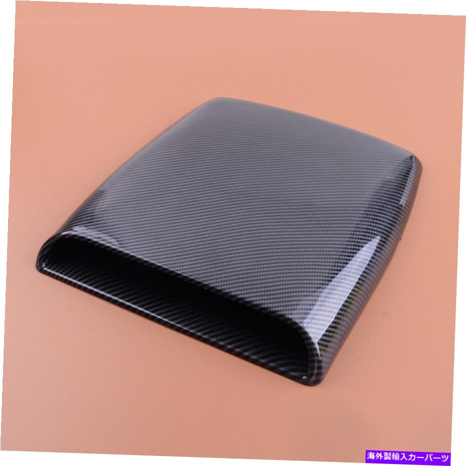 フードベントトリム ユニバーサルABSフロントレーススタイルエアベントフードスクープ Universal ABS Front Racing Style Air Vent Hood Scoop【並行輸入品】