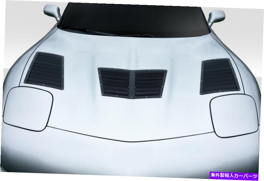 フードベントトリム 97-04シボレーコルベットC5 05-09フォードマスタングのDuraflex GT1フード通気孔 Duraflex GT1 Hood Vents for 97-04 Chevrolet Corvette C5 05-09 Ford Mustang【並行輸入品】｜Us Custom Parts Shop USDM