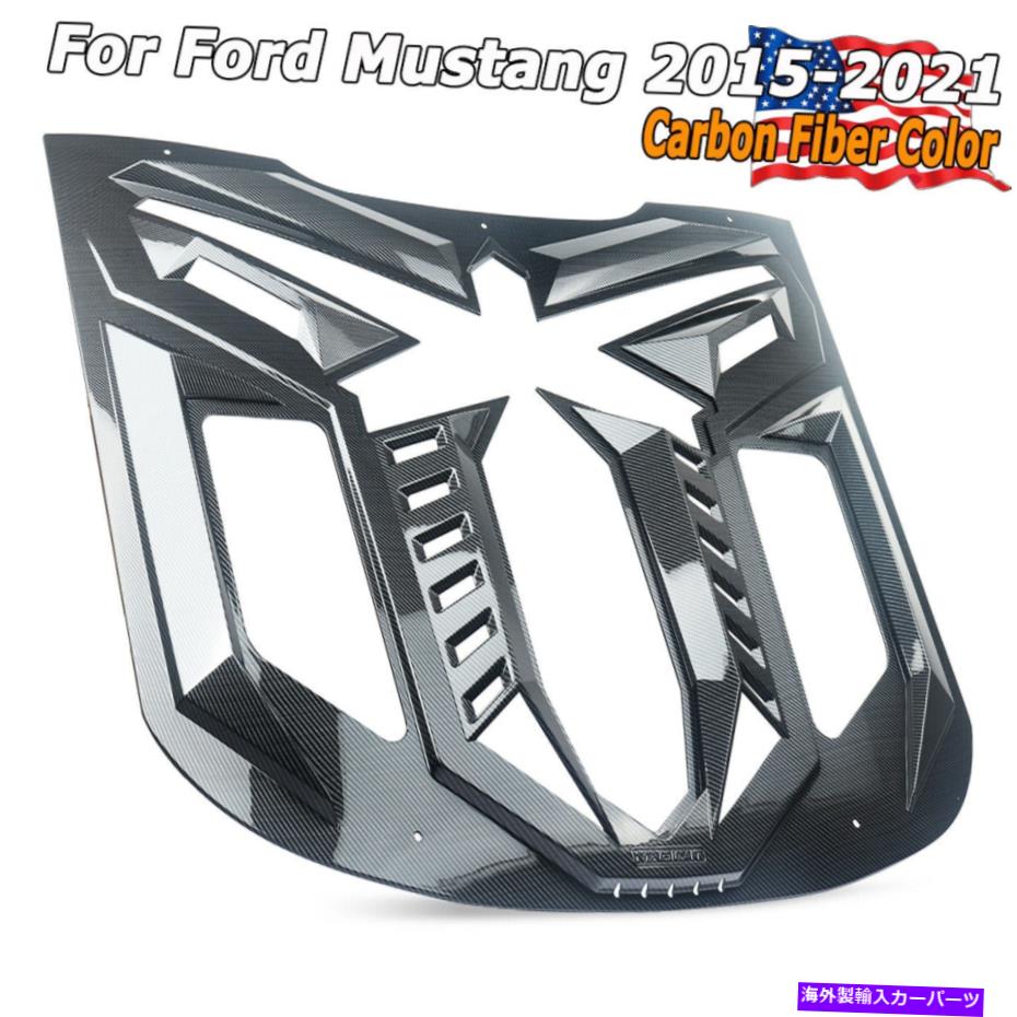 ウィンドウルーバー フォードマスタングGT500 2015+カーボンファイバールック用のブラックマンバスタイルの窓ルーバー BLACK MANBA Style Window Louvers for Ford Mustang GT500 2015+ Carbon Fiber Look【並行輸入品】|Us Custom Parts Shop USDM