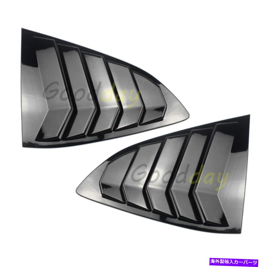 ウィンドウルーバー ABSクォーターサイドウィンドウルーバーベントカバーホンダCR-V CRV 2017-2021カーボン ABS Quarter Side Window Louver Vent Cover For Honda CR-V CRV 2017-2021 Carbon【並行輸入品】