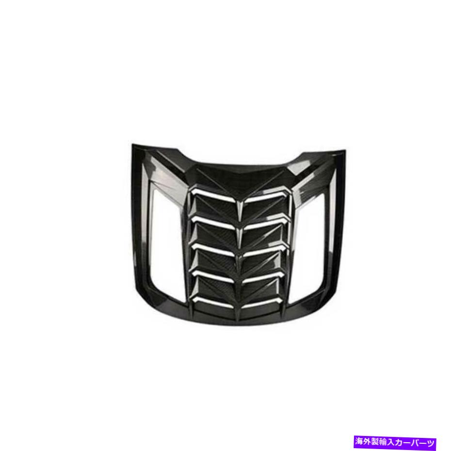 ウィンドウルーバー フォードマスタング2015-2021カーボンファイバーテールリアウィンドウルーバーカバートリム1PCS For Ford Mustang 2015-2021 Carbon Fiber Tail Rear Window Louver Cover Trim 1PCS【並行輸入品】｜Us Custom Parts Shop USDM