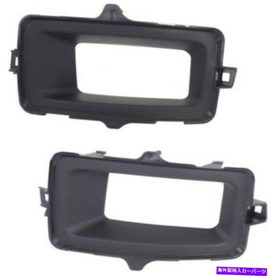 フォグライト Chevy 22944877、22944878用の2つの左と右のペアフォグライトトリムランプセット Pair Fog Light Trims Lamps Set of 2 Left-and-Right for Chevy 22944877, 22944878【並行輸入品】