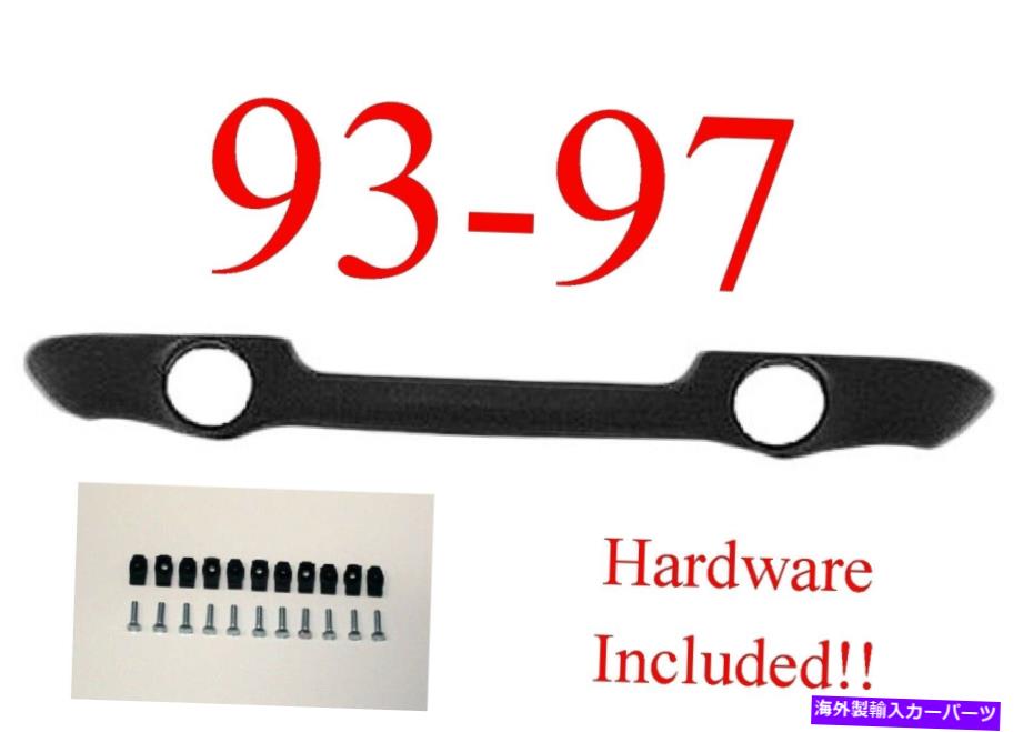フォグライト 93 97レンジャーバランス、フォグライトホール、ハードウェア付き、フォードトラック、FO1095150 93 97 Ranger Valance W/ Fog Light Holes, W/ Hardware, Ford Truck, FO1095150【並行輸入品】