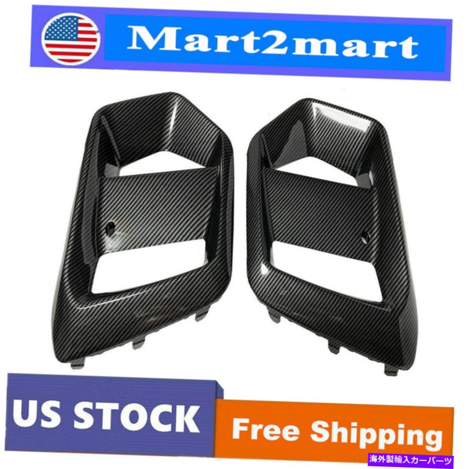 フォグライト 2PCSブラックバンパーフォグライトランプカバーフォードフォーカスRS 2016-2018用ベゼル 2pcs Black Bumper Fog Light Lamp Cover Bezel For Ford Focus Rs 2016-2018【並行輸入品】 45,606円