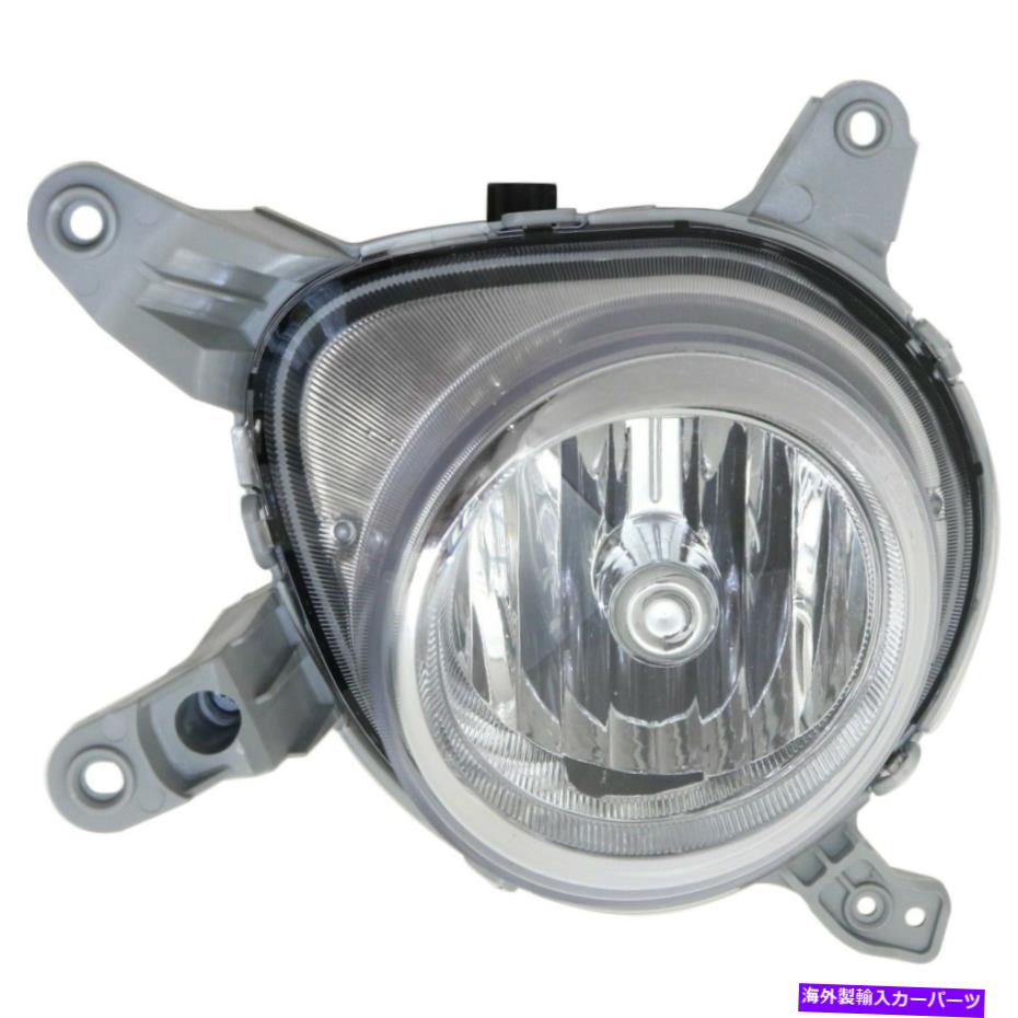 フォグライト 2013-14のクリアレンズフォグライトは、電球付きのヒュンダイヴェロスターRHプラスチックレンズ Clear Lens Fog Light For 2013-14 Hyundai Veloster RH Plastic Lens with Bulb【並行輸入品】