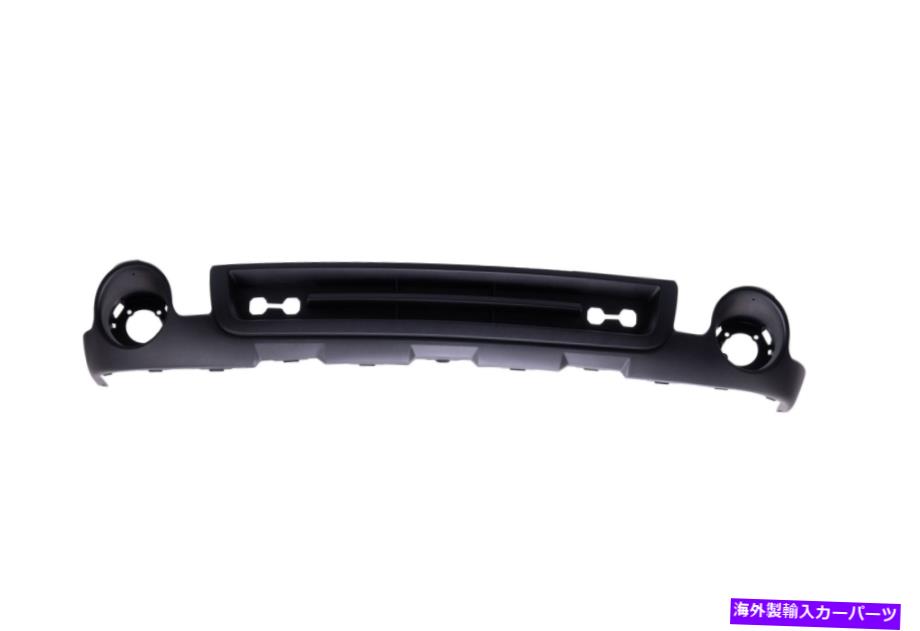 フォグライト 07-13 GMC Sierra 1500のフロントブラックテクスチャフロントバンパーカバー Front Black Textured Front Lower Bumper Cover For 07-13 GMC Sierra 1500 New【並行輸入品】