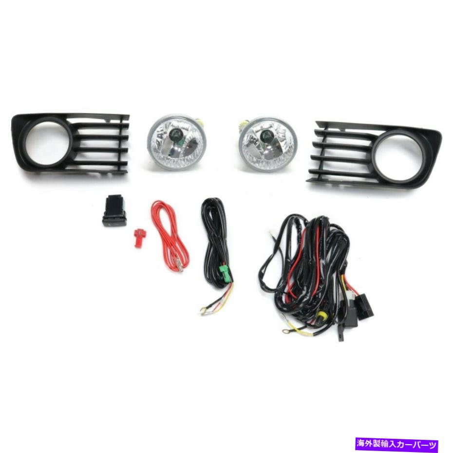 フォグライト 2004年から2009年のフォグライトトヨタプリウスフロントの左と右セットの2セット Fog Light For 2004-2009 Toyota Prius Front Left and Right Set of 2【並行輸入品】