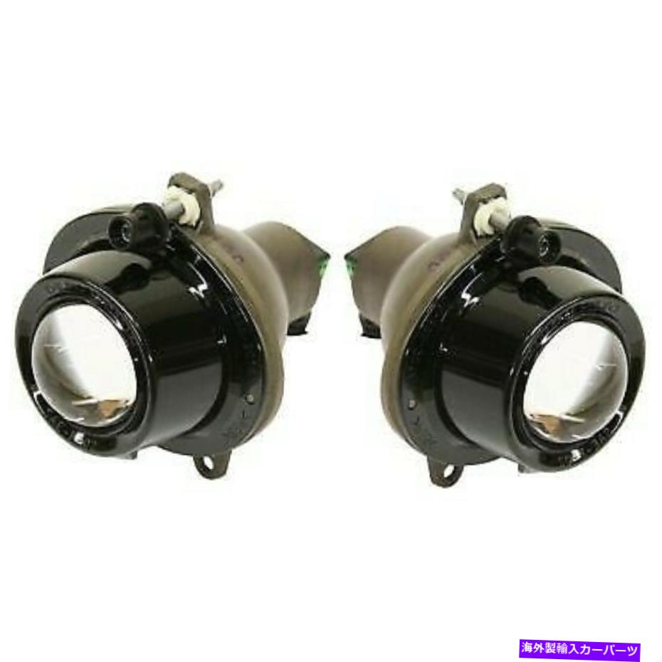 フォグライト 2007-10土星の2つのクリアレンズフォグライトのセットLH＆RH XR W/ BULB Set of 2 Clear Lens Fog Light For 2007-10 Saturn Outlook LH & RH XR w/ Bulb【並行輸入品】