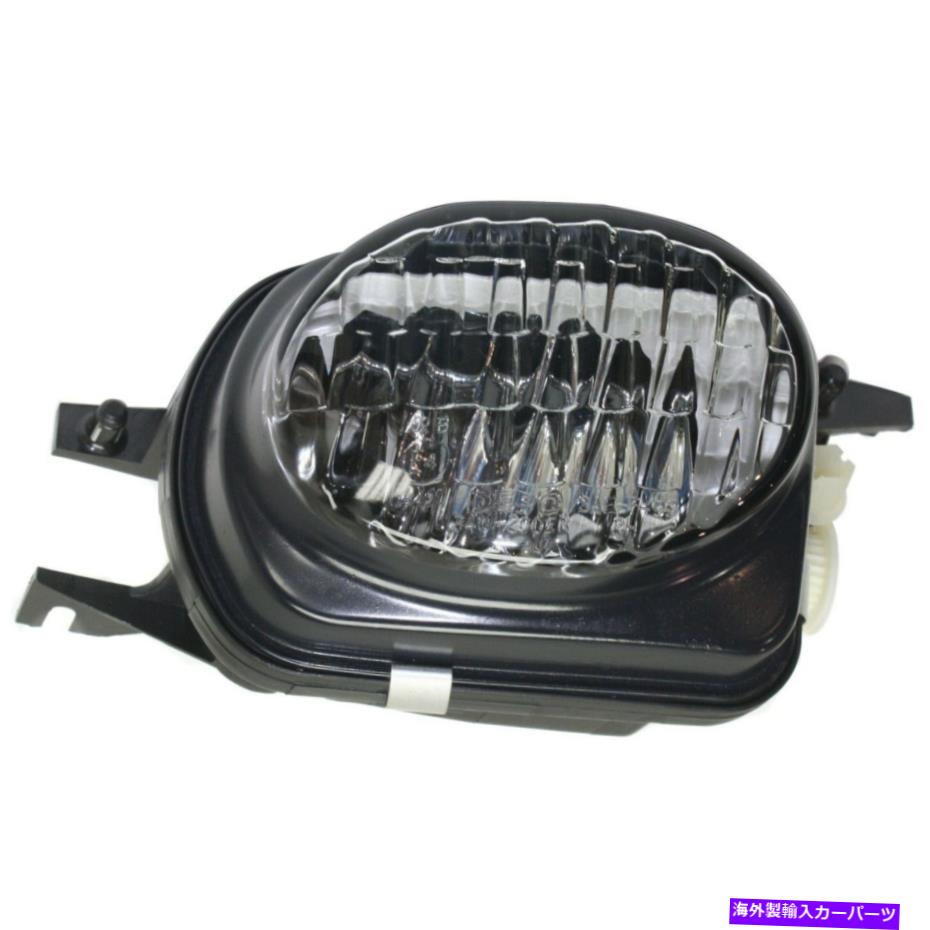 フォグライト 2002-07のクリアレンズフォグライトメルセデスベンツC230 RHプラスチックレンズ付きRHプラスチックレンズ Clear Lens Fog Light For 2002-07 Mercedez Benz C230 RH Plastic Lens with Bulb【並行輸入品】