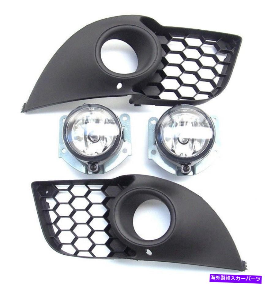 フォグライト フロントフォグライトが左+右+1セットの三菱ランサースポーツバック2008-15 * Front Fog lights Left+Right+covers one Set MITSUBISHI Lancer Sportback 2008-15 *【並行輸入品】