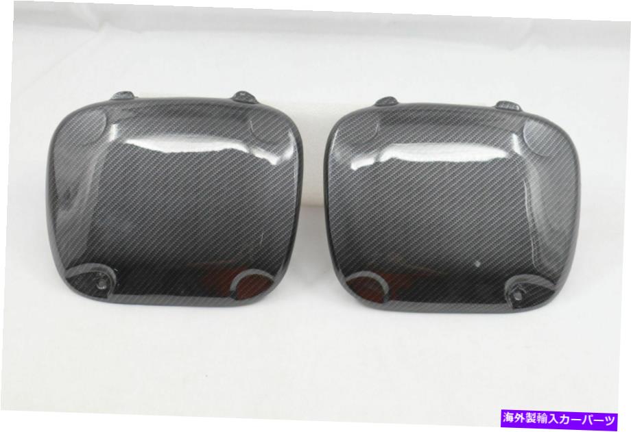 フォグライト 2002年から2003年のフォグライトカバーSubaru Impreza Sti GDA GDB 2/5ドア - カーボンルック Fog Light Covers For 2002-2003 Subaru Impreza STI GDA GDB 2/5 Door - Carbon look【並行輸入品】