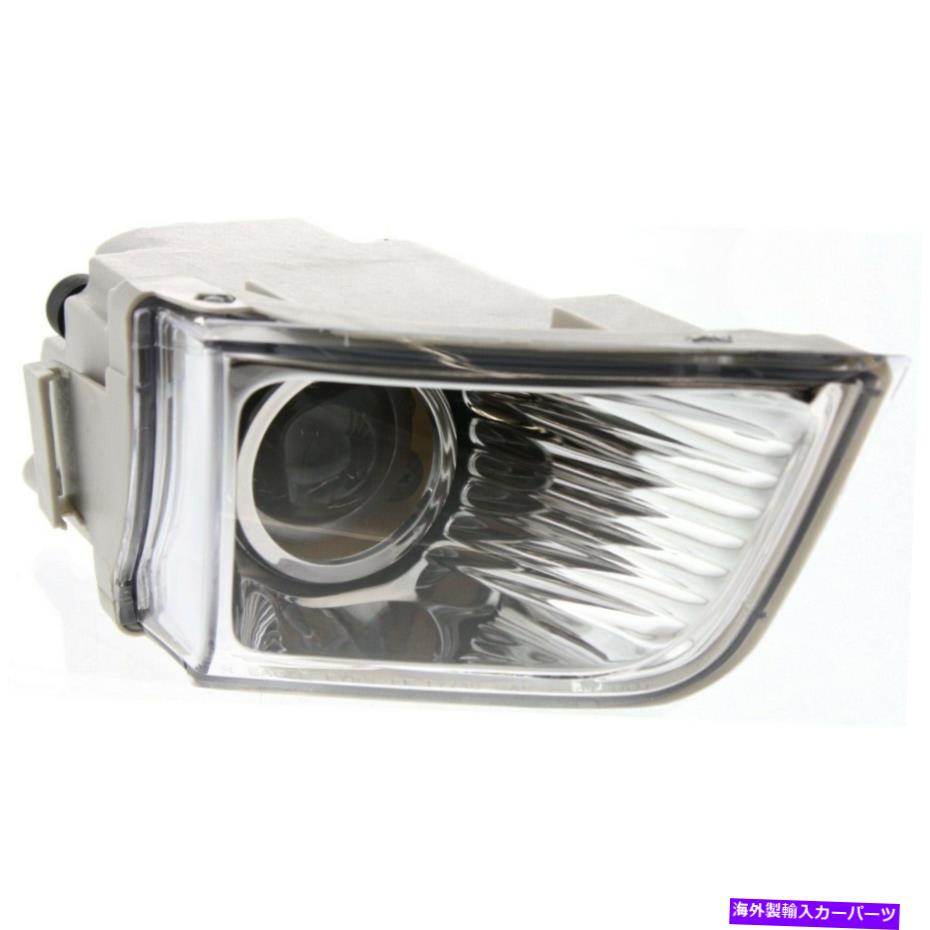 フォグライト 2003-05トヨタ4ランナーRHプラスチックレンズ付きの透明レンズフォグライト Clear Lens Fog Light For 2003-05 Toyota 4Runner RH Plastic Lens w/ Bulb【並行輸入品】