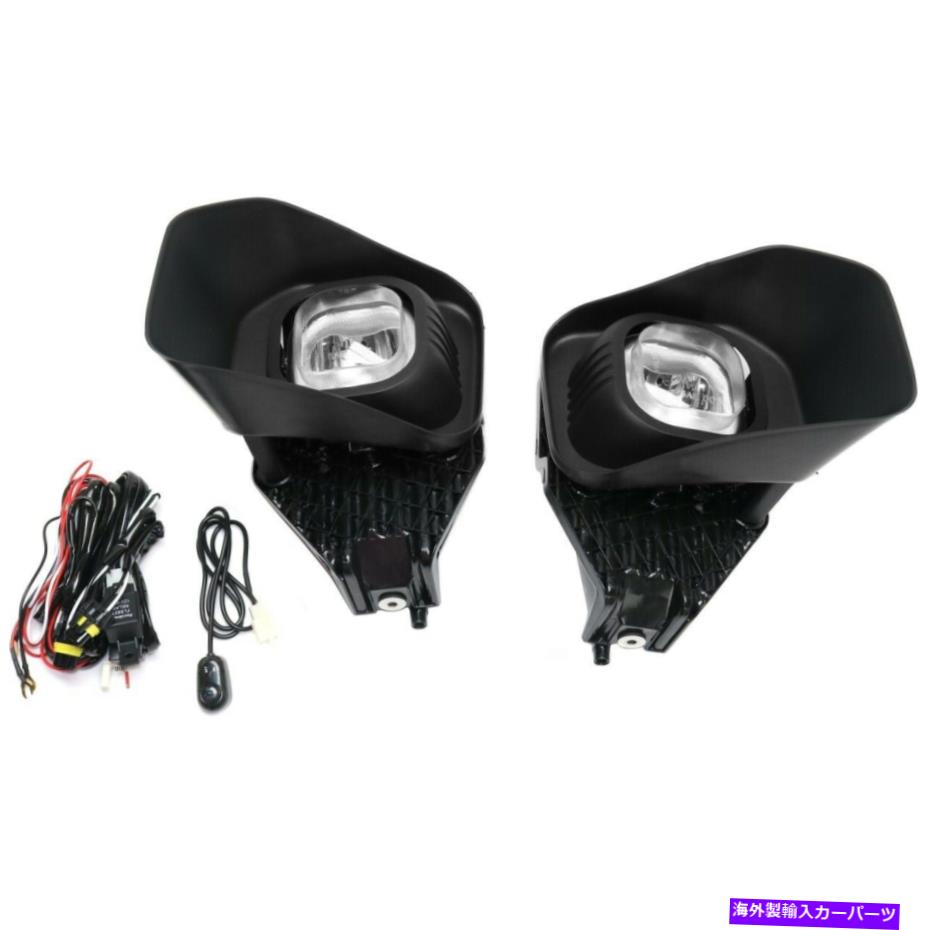 フォグライト F250トラックのパフォーマンスペアの2つのフォグランプランプの前面左と右のセット Set of 2 Fog Lights Lamps Front Left-and-Right for F250 Truck Performance Pair【並行輸入品】