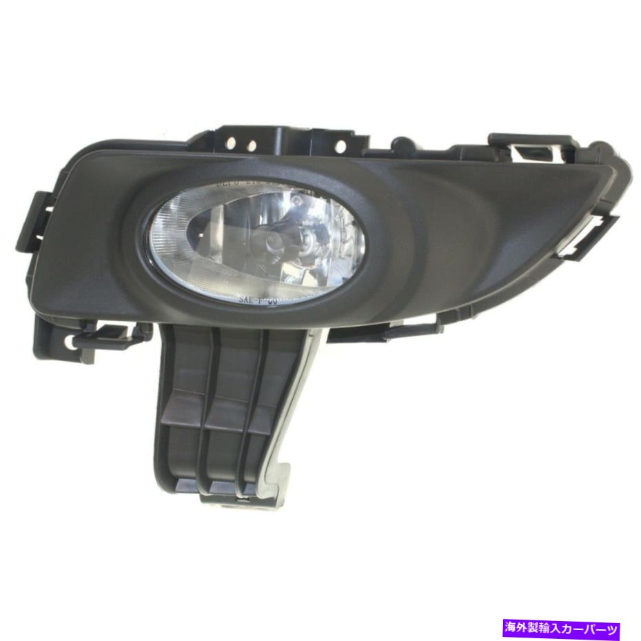 フォグライト 2004-06マツダ3 LHセダン標準タイプ付きのクリアレンズフォグライト Clear Lens Fog Light For 2004-06 Mazda 3 LH Sedan Standard Type w/ Bulb【並行輸入品】