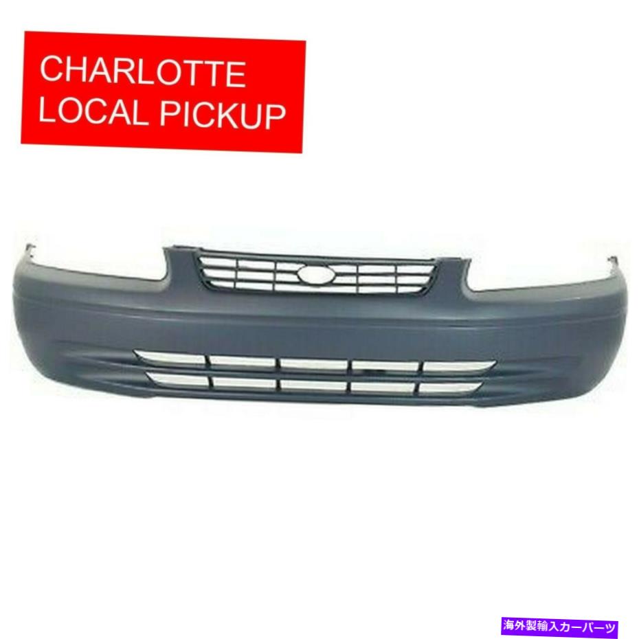フォグライト 1997-1999のプライミングフロントバンパーカバートヨタカムリCE LE XLE 52119AA901 CLT Primed Front Bumper Cover For 1997-1999 Toyota Camry CE LE XLE 52119AA901 CLT【並行輸入品】