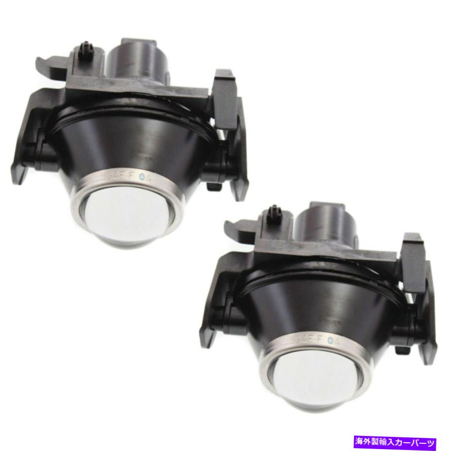 フォグライト 2006-12 Ford Fusion LH＆RH Capa W/ Bulbsの2つのクリアレンズフォグライトのセット Set of 2 Clear Lens Fog Light For 2006-12 Ford Fusion LH & RH CAPA w/ Bulbs【並行輸入品】