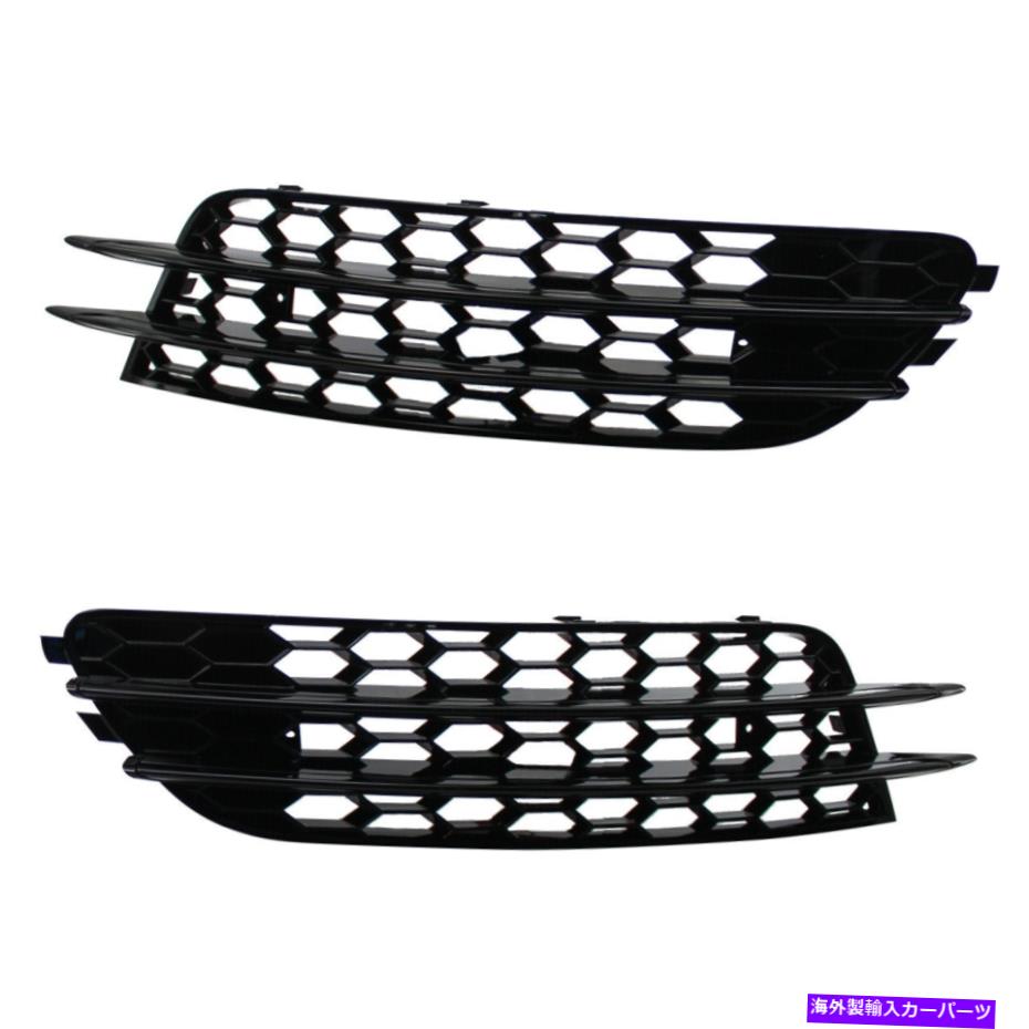フォグライト ペアフロントバンパーグリルフォグライトグリルカバーオープンメッシュのアウディA6 C7 2012-15 Pair Front Bumper Grille Fog Light Grill Cover Open Mesh For Audi A6 C7 2012-15【並行輸入品】 43,560円