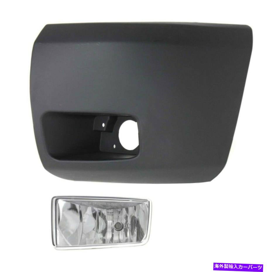 フォグライト シボレードライバーLHのための2つのフォグランプランプの前面左側のペアセット Pair Set of 2 Fog Lights Lamps Front Left Hand Side for Chevy Driver LH【並行輸入品】