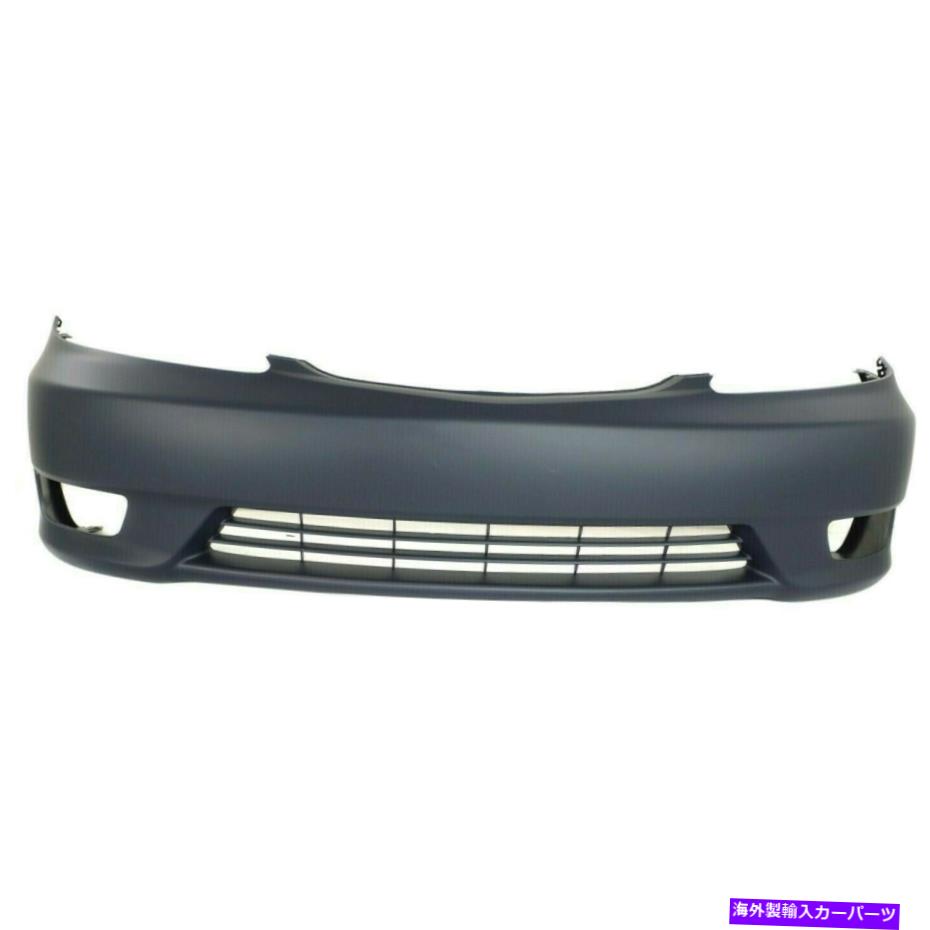 フォグライト 2005年から2006年のフロントバンパーカバートヨタカムリSE w/フォグライトホール米国 Front Bumper Cover For 2005-2006 Toyota Camry SE w/ fog Light holes US Built【並行輸入品】