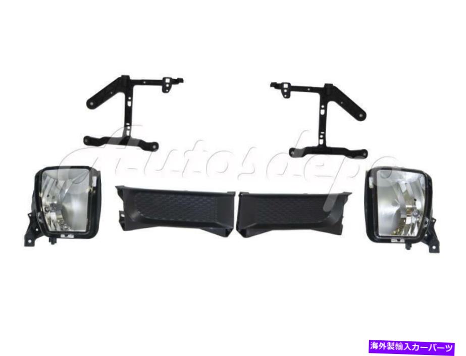 フォグライト フロントバンパーフィラーベゼルフォグライトブラケットフォーダッジラム1500 2013-2018 FRONT BUMPER FILLER BEZEL FOG LIGHT BRACKET FOR FOR DODGE RAM 1500 2013-2018【並行輸入品】