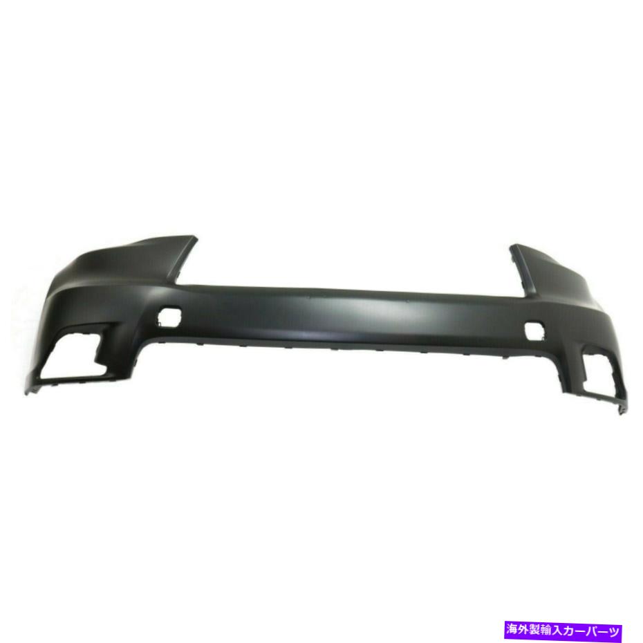 フォグライト 2014年から2016年のトヨタハイランダー付きフロントアッパーバンパーカバーW/フォグライトホール Front Upper Bumper Cover for 2014-2016 Toyota Highlander w/Fog Light Holes【並行輸入品】