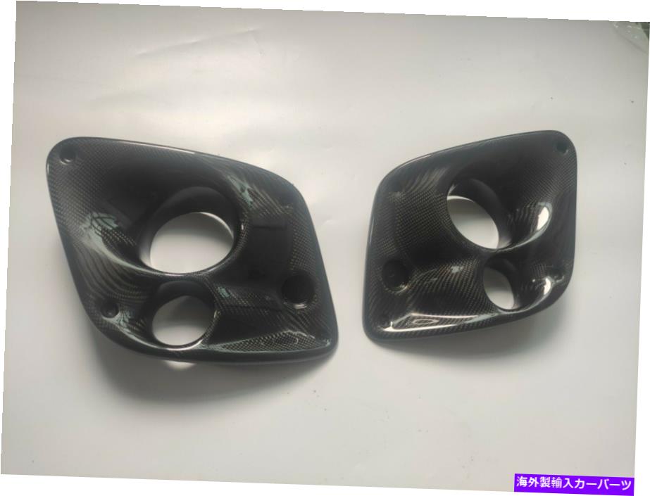 フォグライト 02-06ミニクーパーS w 'Oracle Bumperのカーボンファイバー駆動フォグライトカバー Carbon Fiber Driving Fog Light Covers for 02-06 Mini Cooper S w' Oracle Bumper【並行輸入品】