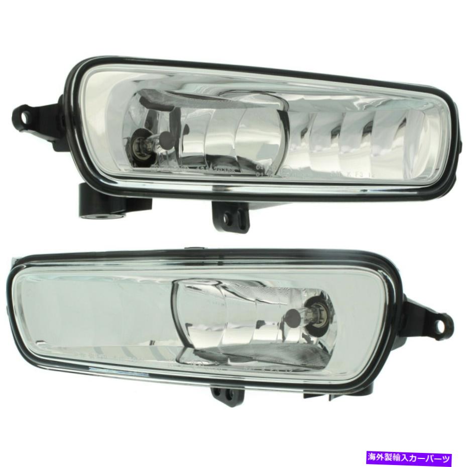 フォグライト 2015-2018のフォグライトフォードフォーカスセット2フロントドライバーと助手席側のCAPA Fog Light For 2015-2018 Ford Focus Set of 2 Front Driver and Passenger Side CAPA【並行輸入品】