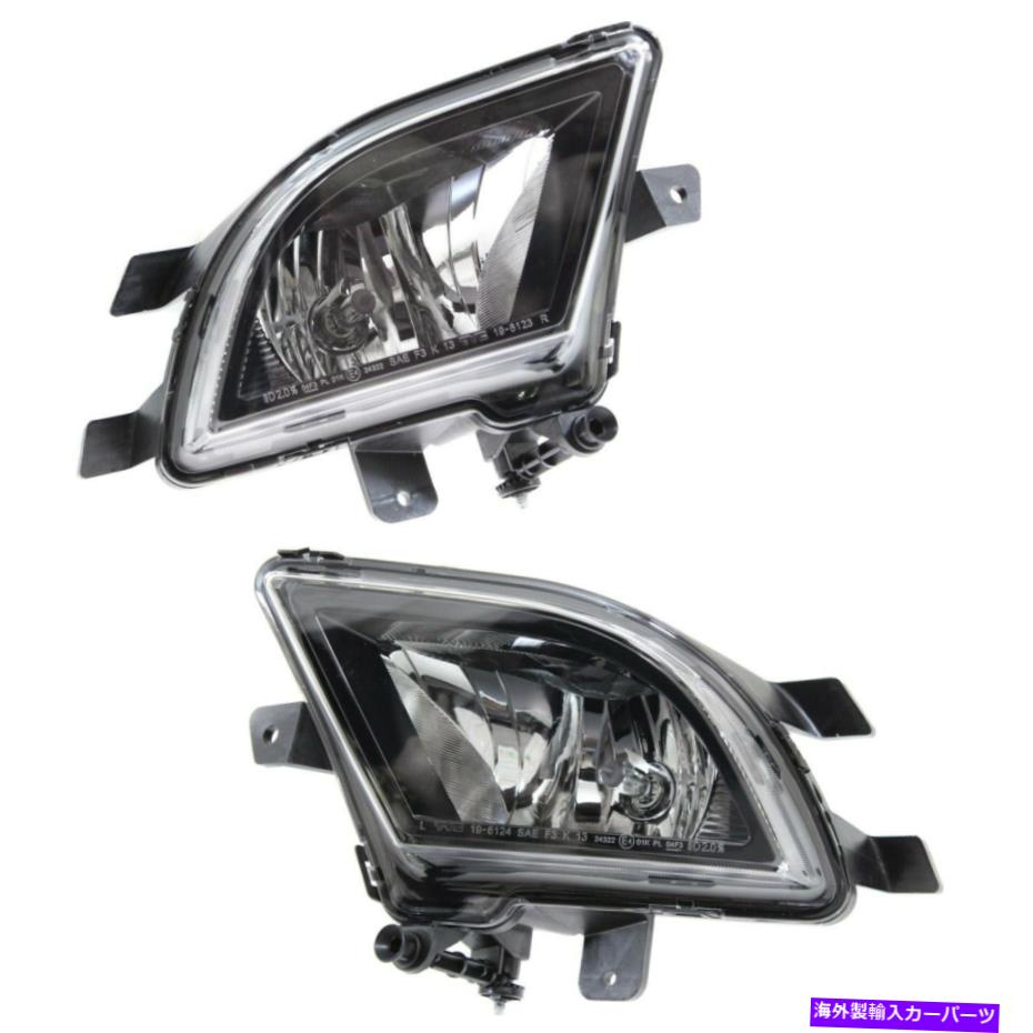 フォグライト 5C7941700R、5C7941699R CAPAフォグライトドライビングランプセット2のVW Jettaペア 5C7941700R, 5C7941699R CAPA Fog Lights Driving Lamps Set of 2 for VW Jetta Pair【並行輸入品】