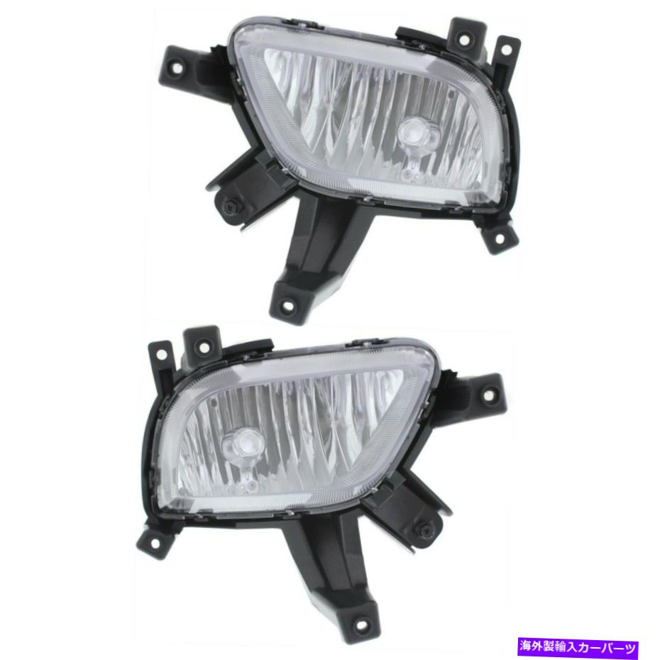 フォグライト 2014-2016のフォグライトセットKia Forte 2014-2016 Kia forte5フロント2PC Fog Light Set For 2014-2016 Kia Forte 2014-2016 Kia Forte5 Front 2Pc【並行輸入品】