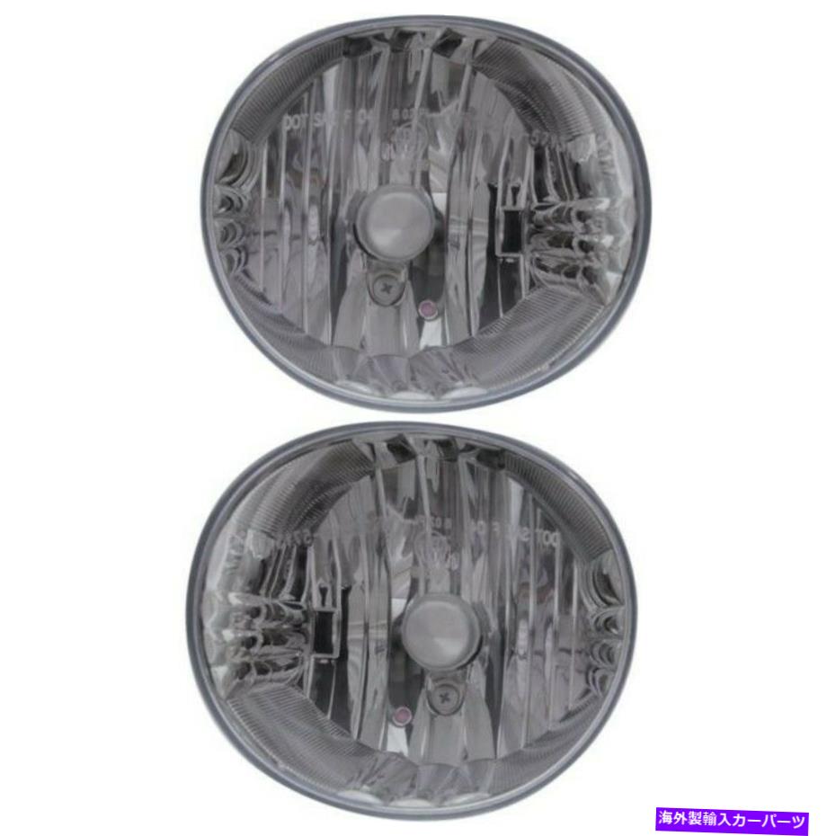 フォグライト 4ランナーセダンLH＆RHのための2つの正面左と右の2つのフォグランプランプセット Pair Fog Lights Lamps Set of 2 Front Left-and-Right for 4 Runner Sedan LH & RH【並行輸入品】
