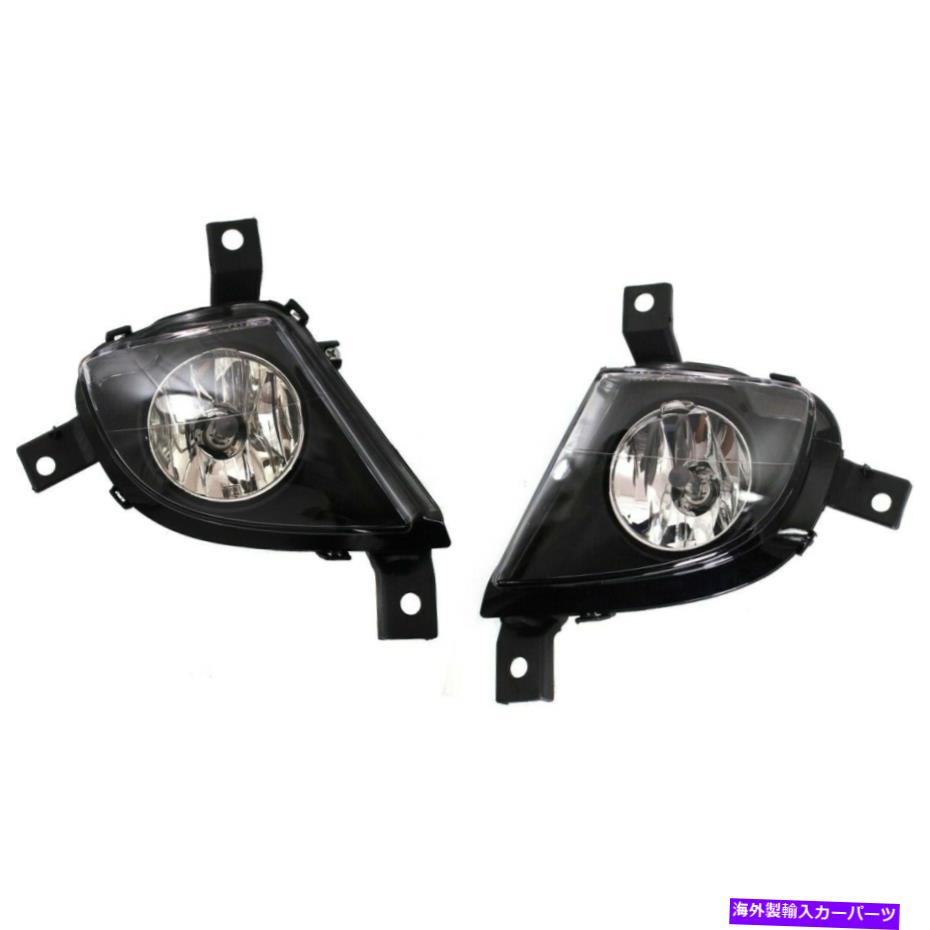 フォグライト 323 328セダンLH＆RHのための2つの正面左と右のペアフォグライトランプセット Pair Fog Lights Lamps Set of 2 Front Left-and-Right for 323 328 Sedan LH & RH【並行輸入品】